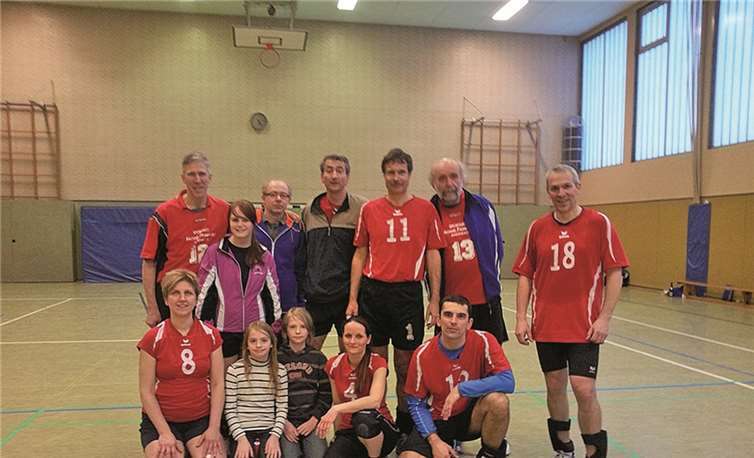 Die Meister: Das Mix-Team im Kreispokal. privat