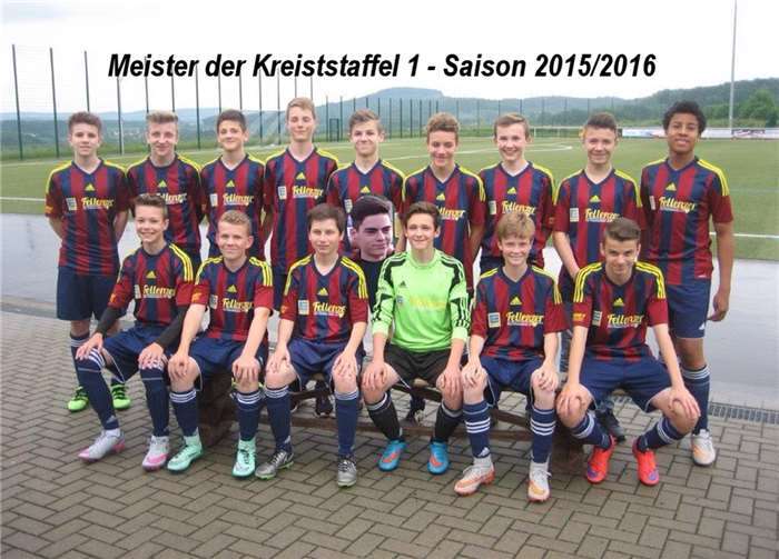 Die Meistermannschaft der C-Junioren. privat