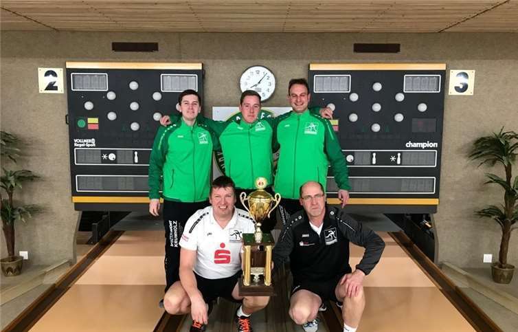 Die Meistermannschaft des Sportkegler Münstermaifeld.Foto: privat