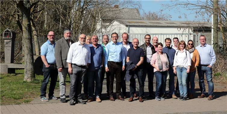 Die Mendiger CDU hatte zum Rundgang eingeladen.Fotos: CDU Mendig