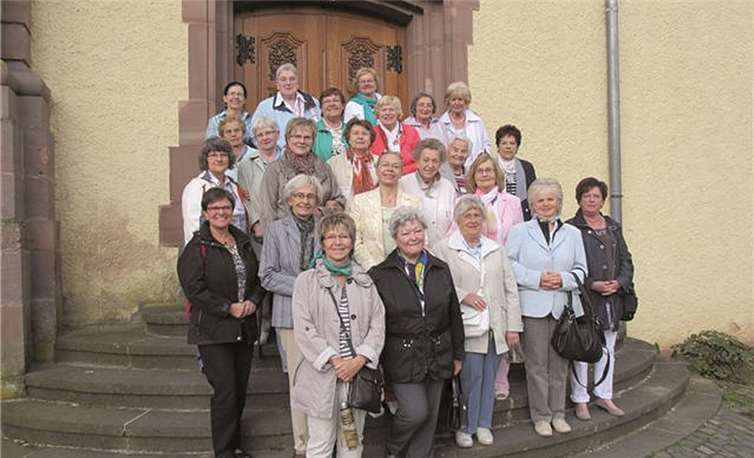 Die Mendiger Frauenhilfe besuchte unter anderem die Klosterkirche im Salmtal. privat