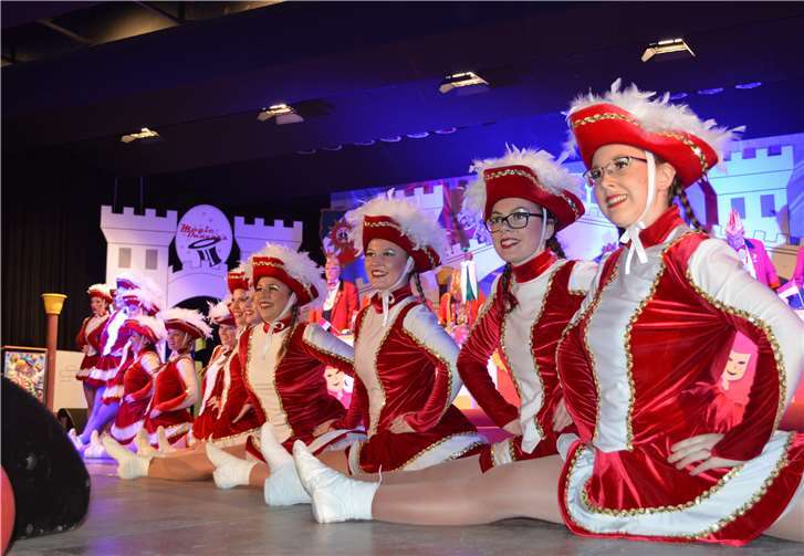 Die Meninas aus Westum begeisterten mit ihrem Tanz. AB