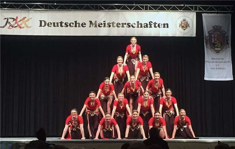 Die Meninas bei den Deutschen Meisterschaften.privat