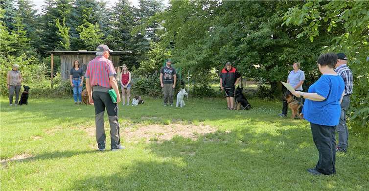Die Mensch/Hund-Teams konnten in der Prüfung überzeugen. Foto: Dani Niemeyer