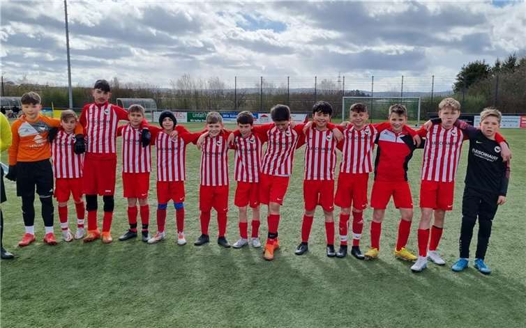 Die Merler D-Junioren siegten mit 2:0. Quelle: SV Rot-Weiß Merl