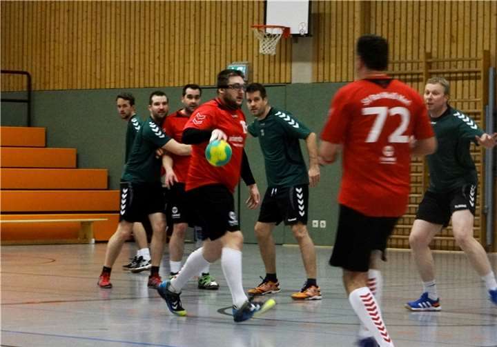 Die Merler Erstbesetzung machte das gesamte Spiel hohen Druck. privat