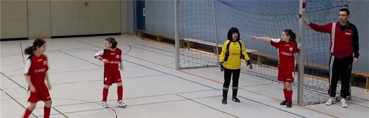 Die Merler U 11-Mädchen nahmen als einziges reines E-Juniorinnen-Team am U 12-Girls-Cup teil.