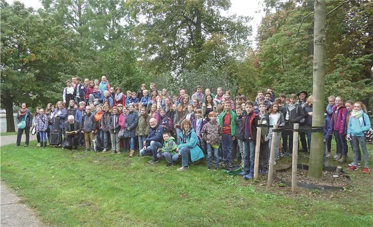 Die Messdiener der PG Brohltal während ihrer Reise nach Maastricht.privat