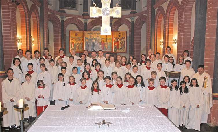 Die Messdiener/Innen trafen sich zum gemeinsamen Messdienertag mit feierlichem Abschlussgottesdienst. privat