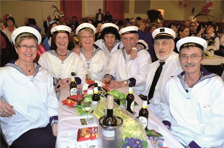 Die Mieler Marine ist ein wahrer Freund des Mieler Karnevals.