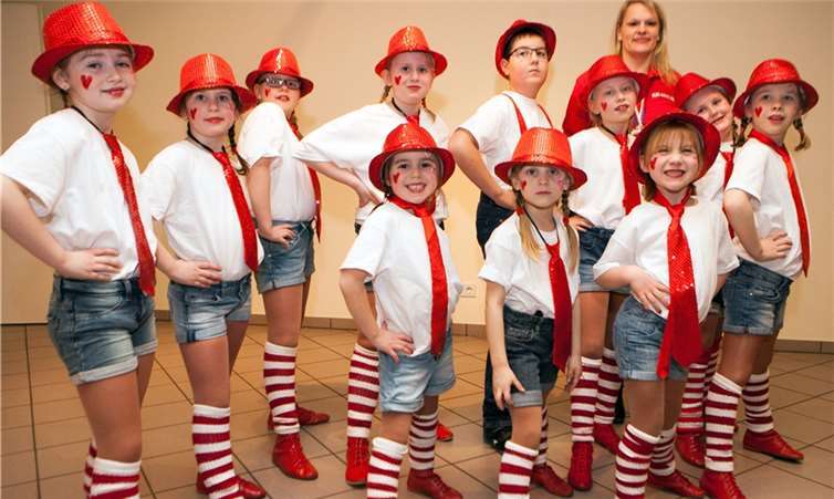 Die „Mieler Pänz“ zeigten ihren Showtanz unter der Leitung von Steffi Christ und Anke Gürtler.