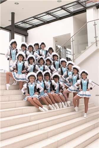 Die Mini-Husaren aus Metternich, eine der besten Gruppen Deutschlands, freuen sich über Zuwachs.privat