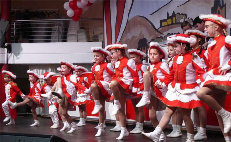 Die Minifunken eroberten die Herzen des Publikums im Sturm.