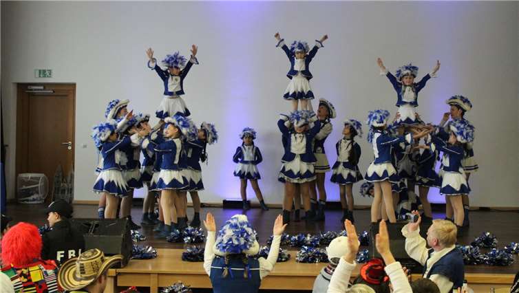 Die Minifunken wussten mit ihren Tänzen zu begeistern.