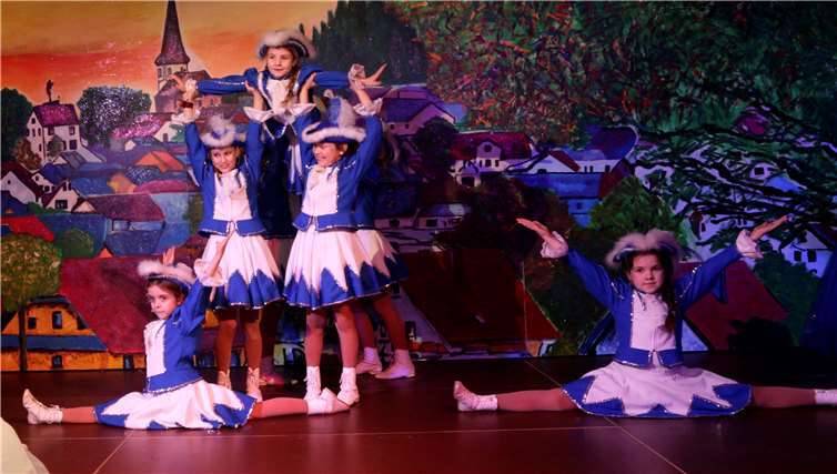 Die Minifunken zeigten ihr Können. Fotos: SES