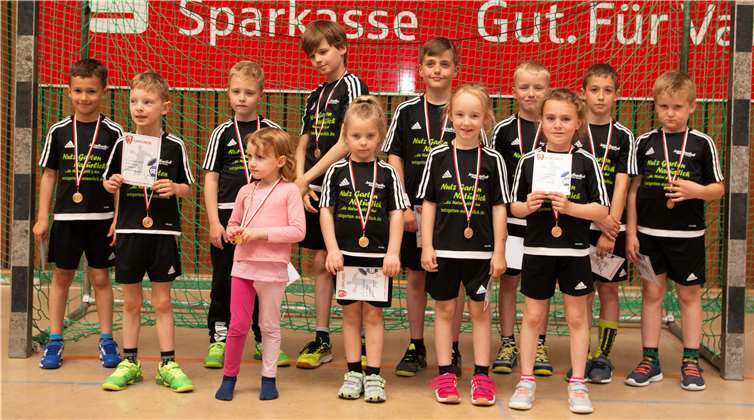 Die Minis nach dem Turnier in Vallendar.Fotos: privat