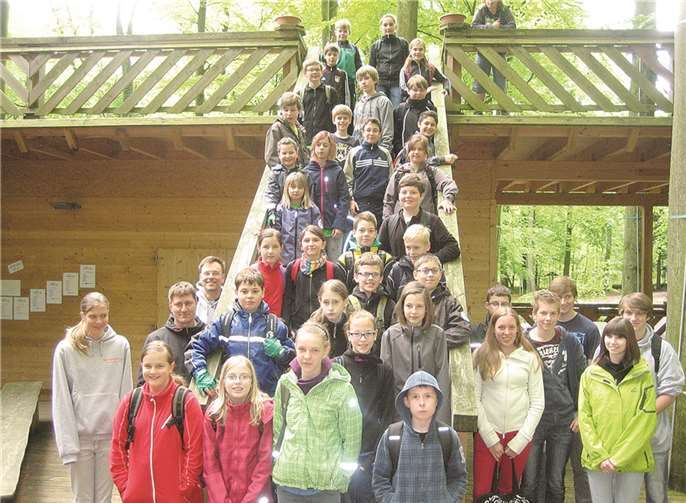 Die Ministranten hatten alle gemeinsam einen tollen Tag im Kletterpark.Privat