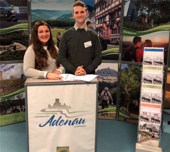 Die Mitarbeiter der Verbandsgemeinde informierten über die Ausbildungsberufe in der Verwaltung. privat