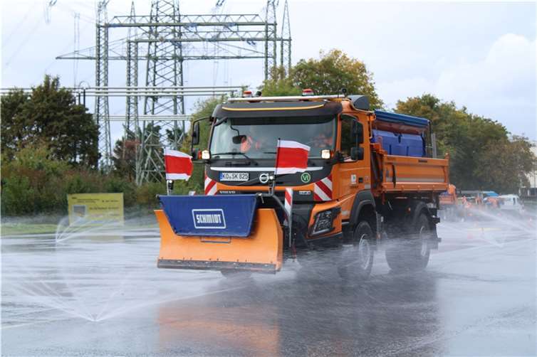 Die Mitarbeiter des Kommunalen Servicebetriebs sind fit für den Winter. Foto: Stadt Koblenz/Michael Koch