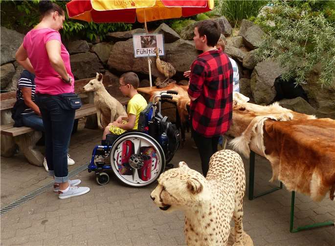 Die Mitarbeiter hatten sich eine Menge Aktionen für die Kinder überlegt.Foto: privat