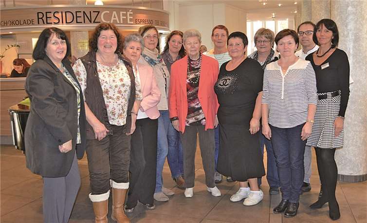 Die Mitarbeiter wurden für ihr langjähriges Engagement geehrt. AB