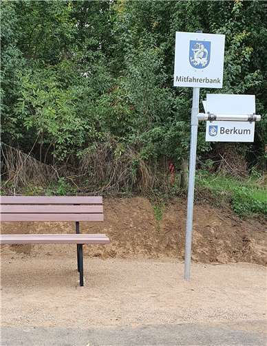 Die MitfahrerbankFoto: privat