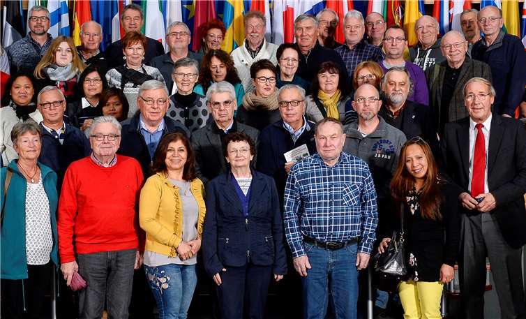 Die Mitglieder besuchten das Euopäische Parlament.Marc Dussmann