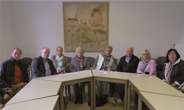 Die Mitglieder der AG 60 plus nahmen an der Gedenkstättenbesichtigung teil. privat