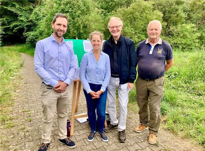 Die Mitglieder der Bendorfer FDP bei der Besichtigung in Stromberg. Foto: privat