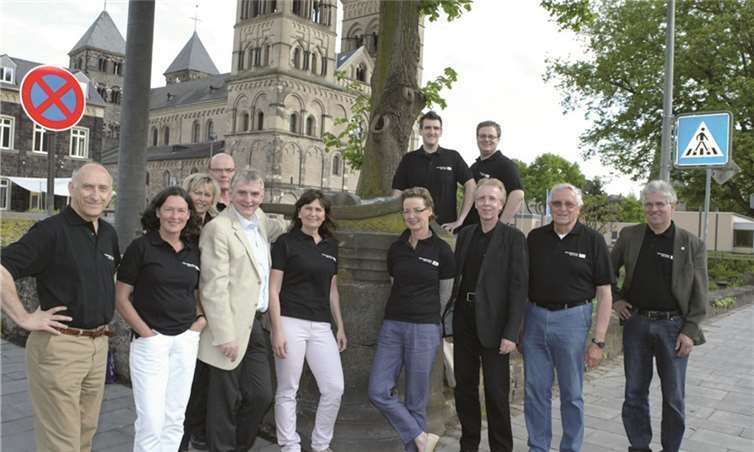 Die Mitglieder der CDU Andernach während der Ortsbegehung. privat
