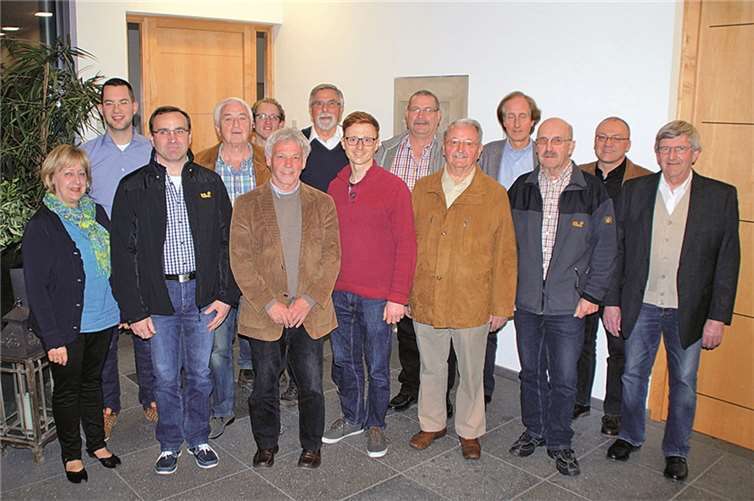 Die Mitglieder der CDU-Gemeinderatsfraktion Grafschaft wählten ihren neuen Vorsitzenden Klaus Huse (6. v. l, vorne) einstimmig. privat