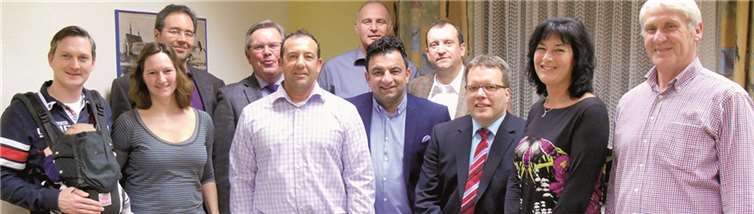 Die Mitglieder der CDU Niederwerth stehen für ihren „Werther Jung“ ein. privat