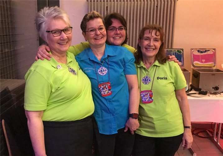 Die Mitglieder der Damengarde freuten sich über ein gelungenes Sitzungswochenende.Foto: privat