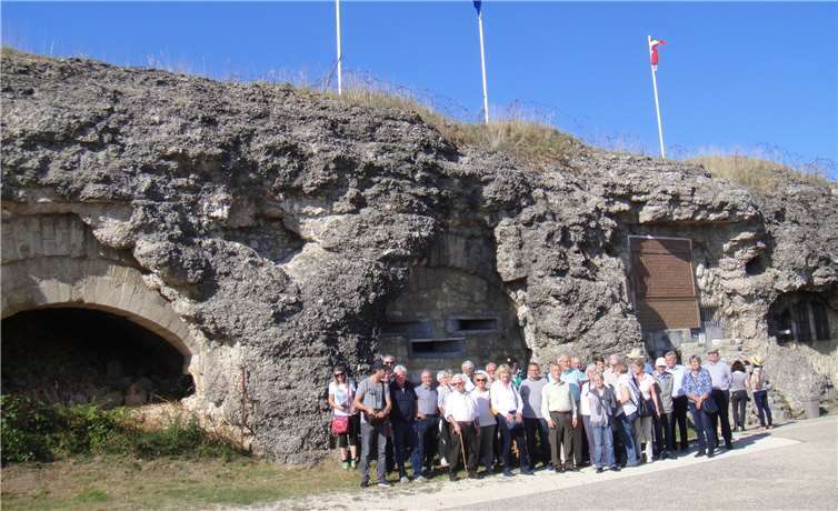 Die Mitglieder der Europa-Union unternahmen eine Tagesfahrt nach Verdun.Foto: privat