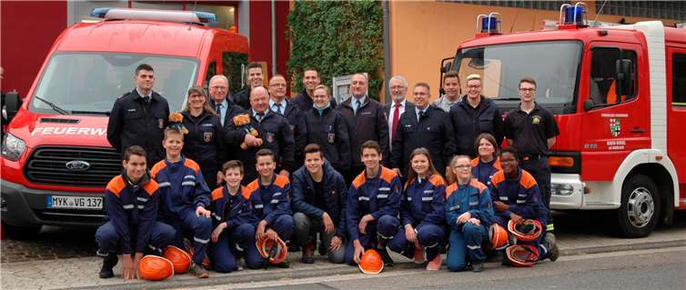 Die Mitglieder der Freiwilligen Feuerwehr Dieblich demonstrierten den Gästen ihr Können.privat