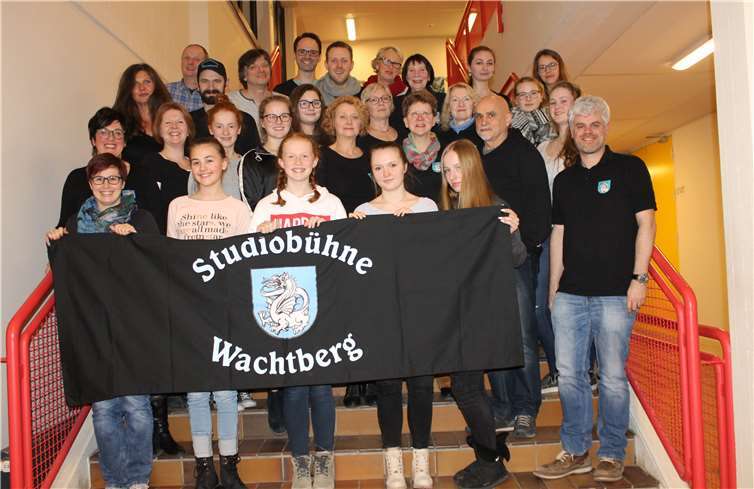 Die Mitglieder der Jugend- und Studiobühne Wachtberg freuen sich auf das neue Stück. Studiobühne Wachtberg