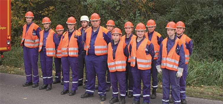 Die Mitglieder der Jugendfeuerwehren hatten viele Alarmierungen zu meistern.privat