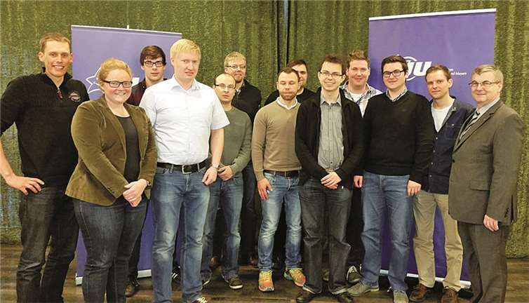 Die Mitglieder der Jungen Union hatten in Landrat Dr. Alexander Saftig prominenten Besuch.privat