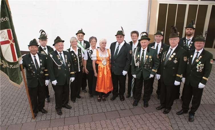 Schützenkönigin Marlene Wagner wurde gebührend gefeiert 