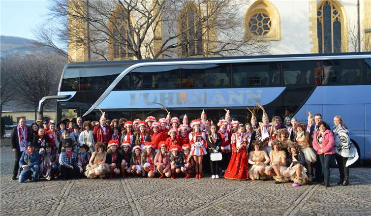 Die Mitglieder der Karnevalsgesellschaft „Bunte Kuh“ e.V. Walporzheim freuen sich auf die nächsten Veranstaltungen. Hardy Mies