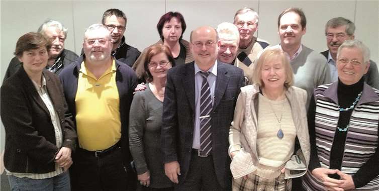 Die Mitglieder der SPD-Arbeitsgemeinschaften der VGs Rhens und Untermosel bei ihrem Treffen.privat