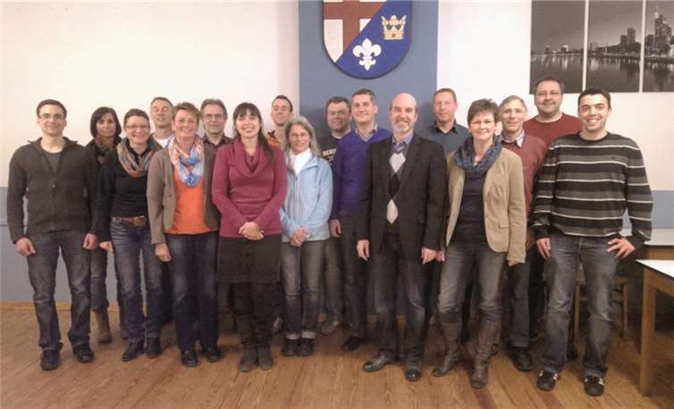 Die Mitglieder der neu gegründeten Volkesfelder Wählergruppe. privat