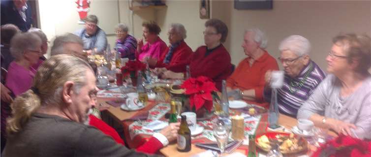Die Mitglieder des AWO Ortsvereins Rübenach trafen sich zum Weihnachtskaffee. privat