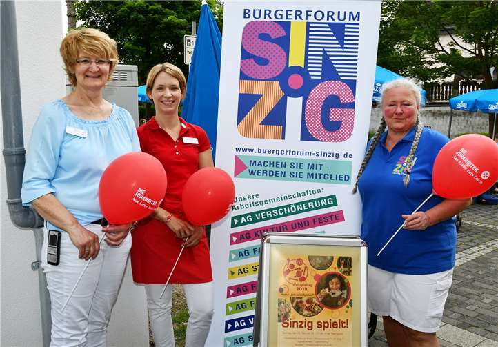 Die Mitglieder des Bürgerforums freuten sich über zahlreiche Gäste.