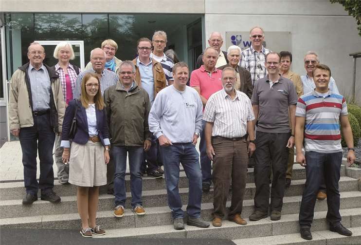 Die Mitglieder des CDU Gemeindeverbandes Rengsdorf besuchten die Winkler und Dünnebier Süßwarenmaschinen GmbH in Rengsdorf und erhielten dort interessante Einblicke in die Produktion. privat