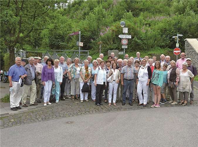 Die Mitglieder des CDU- Gemeindeverbandes Swisttal auf ihrem Ausflug.privat