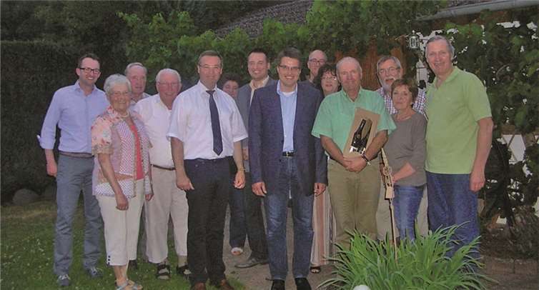 Die Mitglieder des CDU-Ortsverbandes Dümpelfeld-Insul-Schuld trafen sich. Privat