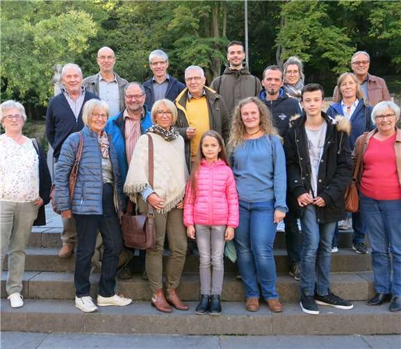 Die Mitglieder des CDU-Ortsverbandes Weibern in Maria Laach. privat