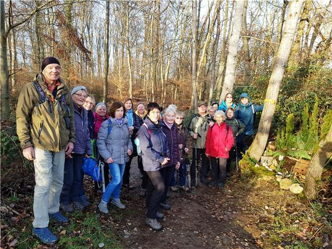 Die Mitglieder des Eifelvereins Sinzig in Kell.  Foto: privat