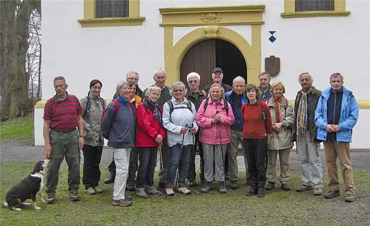 Die Mitglieder des Eifelvereins erwarteten zahlreiche Sehenswürdigkeiten der Region auf ihrem Wanderpfad. Privat